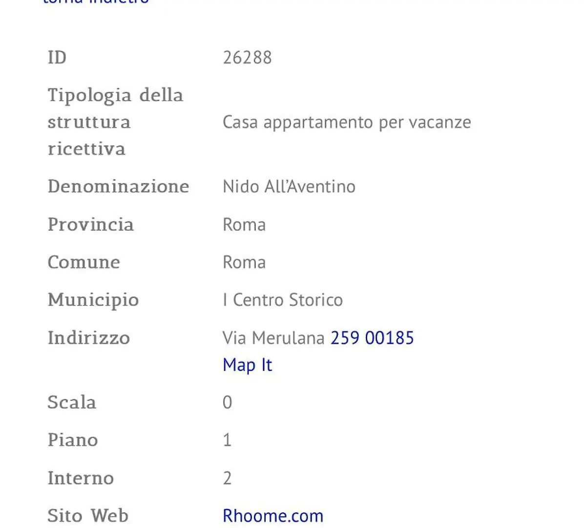 Apartamento Rhoome Holiday Roma Italia